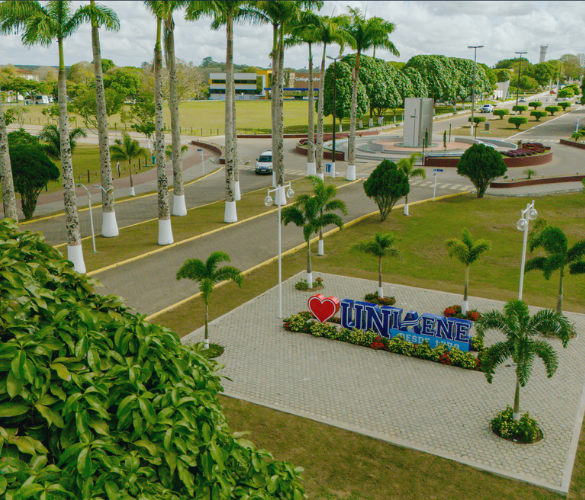 Visão do Campus Verde da UNIAENE